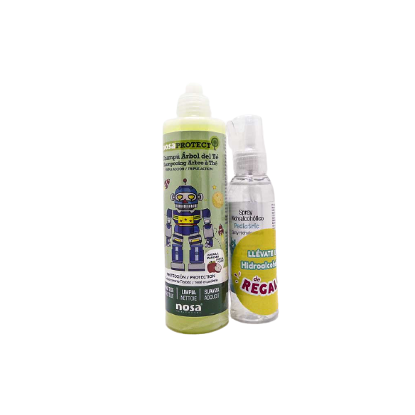 NOSA NATURAL CHAMPU ACEITE DEL ARBOL DEL TE VERD