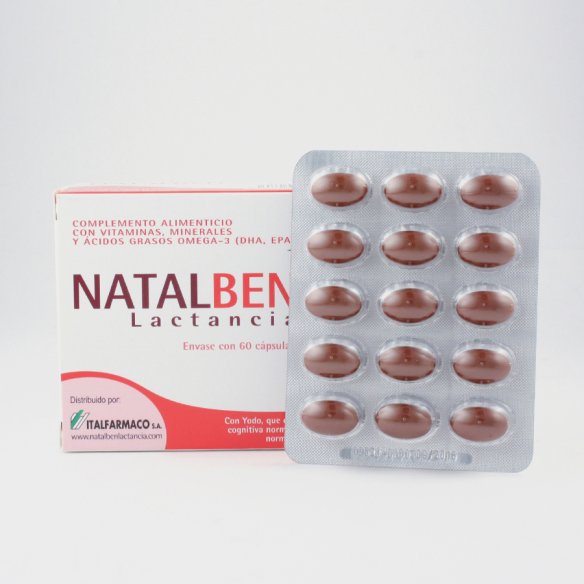 NATALBEN LACTANCIA 60 CAPS