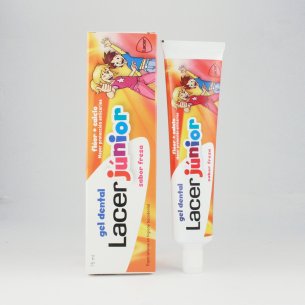 LACER JUNIOR GEL FRESA 75 ML 2