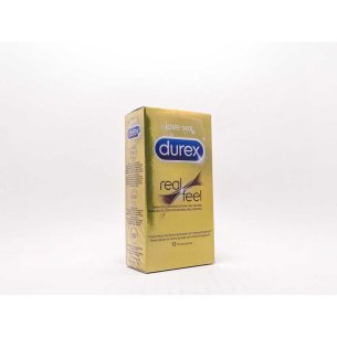 DUREX REAL FEEL PRESERVATIVO SIN LATEX 12 U 2