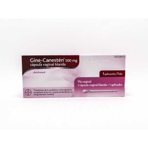 GINE-CANESTEN 500 MG 1 CAPSULA VAGINAL BLANDA 2
