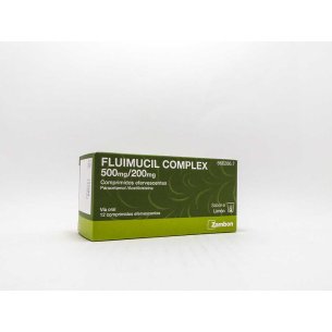 FLUIMUCIL COMPLEX 500 MG/200 MG 12 COMPRIMIDOS E 2