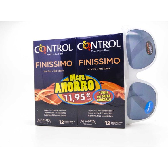 CONTROL FINISSIMO PRESERVATIVOS 12 U 2 ENVASES