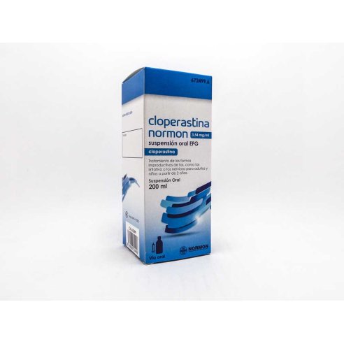 CLOPERASTINA NORMON EFG 3,54 MG/ML SUSPENSION OR