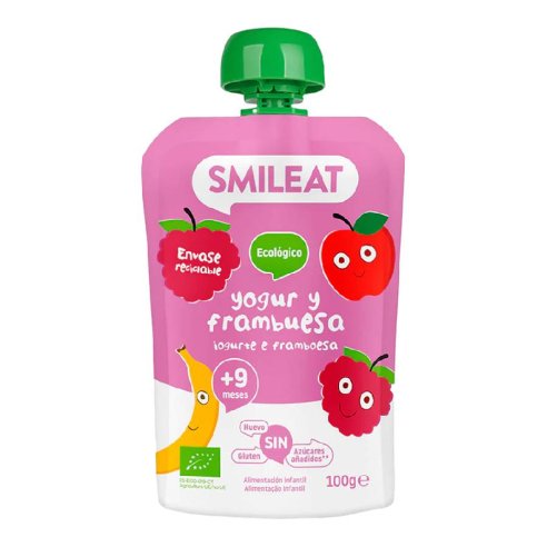 SMILEAT POUCH ECO 1 BOLSA 100 G SABOR YOGUR Y FR