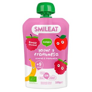SMILEAT POUCH ECO 1 BOLSA 100 G SABOR YOGUR Y FR 2