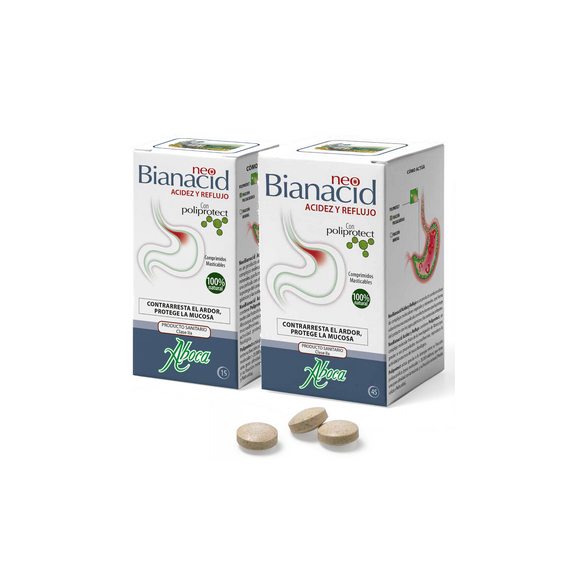 NEOBIANACID ACIDEZ Y REFLUJO 45 COMP MASTICABLES