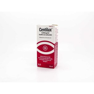 CENTILUX 0,25 MG/ML COLIRIO EN SOLUCION 1 FRASCO 2