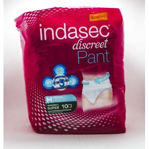 INDASEC PANT SUPER INC ORINA DIA ANAT T-M 2