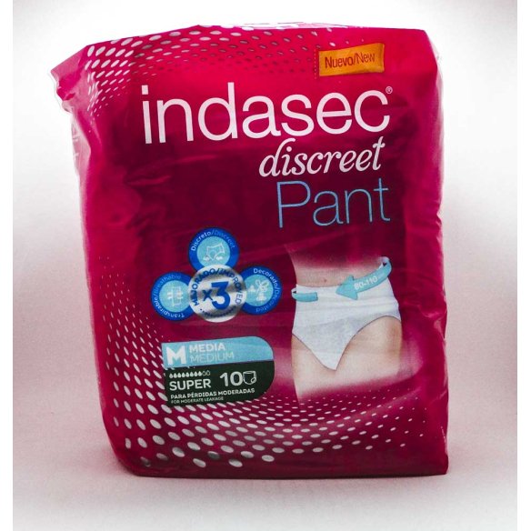 INDASEC PANT SUPER INC ORINA DIA ANAT T-M