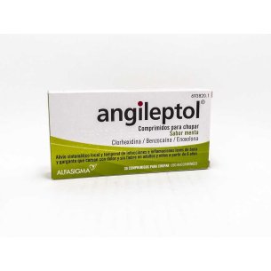 ANGILEPTOL 30 COMPRIMIDOS PARA CHUPAR (SABOR MEN 2