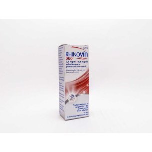 RHINOVIN DUO 0,5 mg/ml  0,6 mg/ml SOLUCION PARA 2
