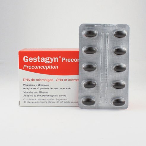 GESTAGYN PRECONCEPCION 30 CAPSULAS