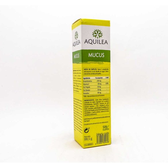 AQUILEA MUCUS COMP EFERVESCENTES 15 COMP