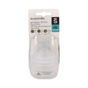 TETINA SILICONA FISIOLOGICA SUAVINEX FLUJO S 2 U