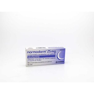 NORMODORM 25 MG 14 COMPRIMIDOS RECUBIERTOS 2