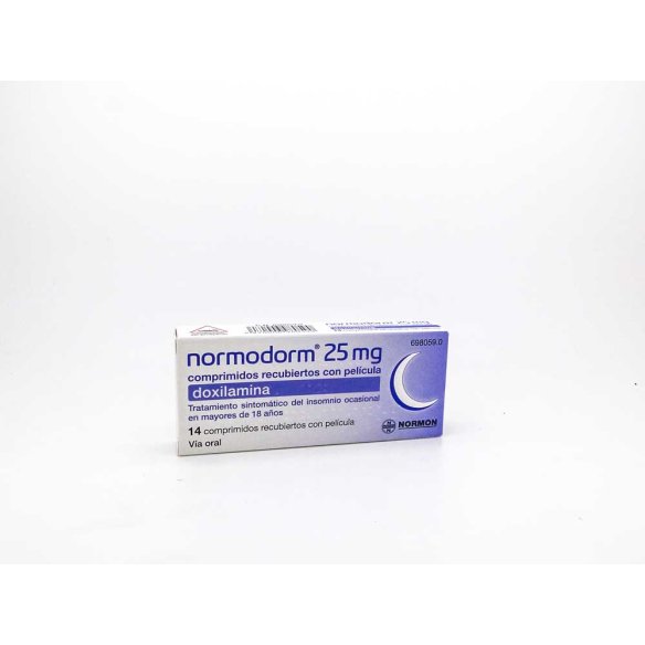 NORMODORM 25 MG 14 COMPRIMIDOS RECUBIERTOS