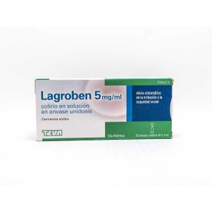 LAGROBEN 5 mg/ml COLIRIO EN SOLUCION 30 MONODOSI 2