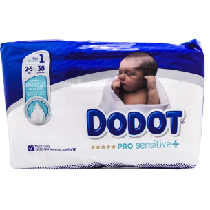 DODOT  T/1 RECIEN NACIDO 2-5 KG. 30 PAÑALES 2