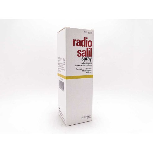 RADIO SALIL AEROSOL CUTANEO EN SOLUCION 1 ENVASE