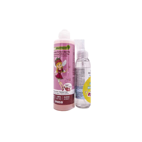 NOSA NATURAL CHAMPU ACEITE DEL ARBOL DEL TE ROSA
