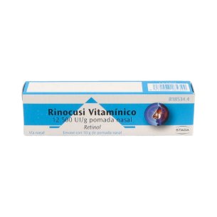 RINOCUSI VITAMINICO 12.500 UI/G POMADA NASAL 1 T