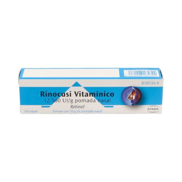 RINOCUSI VITAMINICO 12.500 UI/G POMADA NASAL 1 T