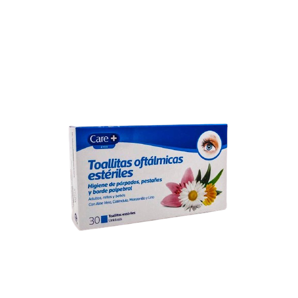 CARE TOALLITAS OFT STADA  30 UNIDADES