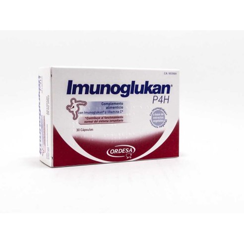 IMUNOGLUKAN P4H 30 CAPSULAS