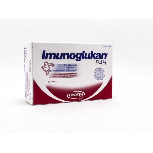 IMUNOGLUKAN P4H 30 CAPSULAS