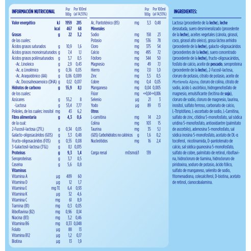 ALMIRON PROFUTURA 2 1 ENVASE 800 G DUOBIOTIK
