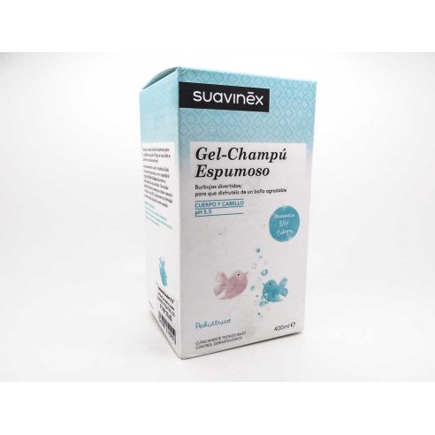 SUAVINEX PEDIATRIC GEL CHAMPU ESPUMOSO 400 ML