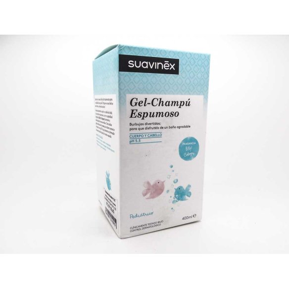 SUAVINEX PEDIATRIC GEL CHAMPU ESPUMOSO 400 ML