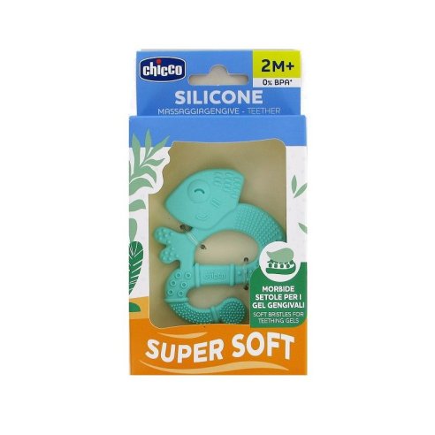 CHICCO MORDEDOR SUPERSOFT 1 UNIDAD IGUANA