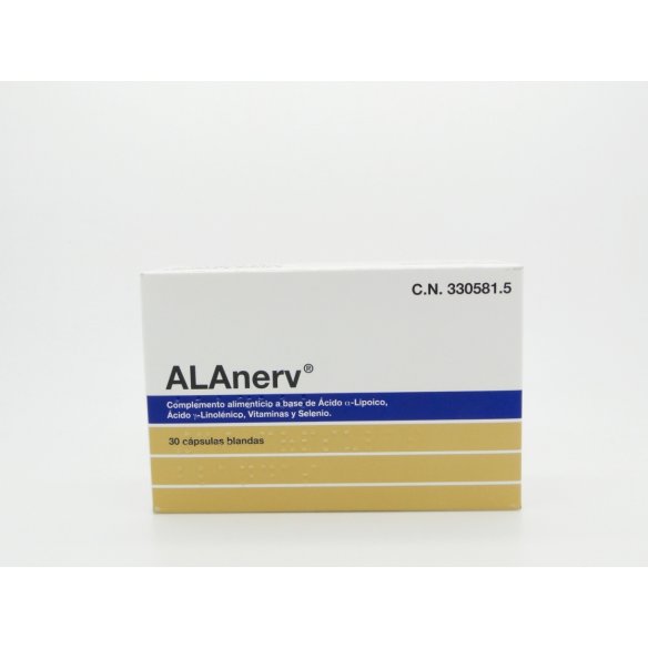ALANERV 30 CAPS BLANDAS