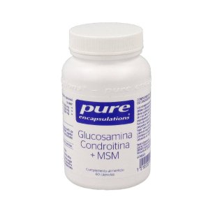 PURE ENCAP GLUCOSAMINA CONDROITINA  MSM 60 CAPS