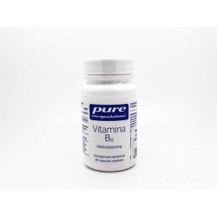PURE VITAMINA B12  90 CAPSULAS 2