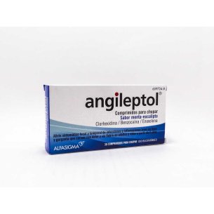 ANGILEPTOL 30 COMPRIMIDOS PARA CHUPAR (SABOR MEN 2