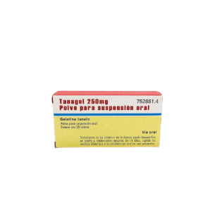 TANAGEL 250 MG 20 SOBRES POLVO PARA SUSPENSION O 2