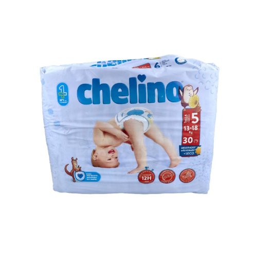 PAÑAL INFANTIL CHELINO FASHION & LOVE T- 5 (13 -