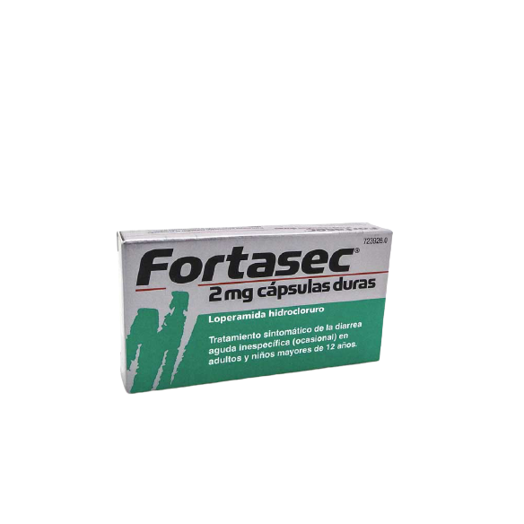 FORTASEC 2 MG 20 CAPSULAS