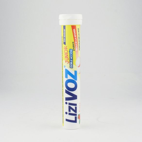 LIZIVOZ JUNIOR 18 PASTILLAS CHUPAR FRESA