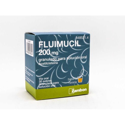 FLUIMUCIL 200 MG 30 SOBRES GRANULADO PARA SOLUCI