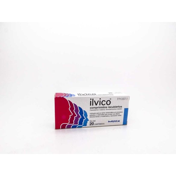 ILVICO 20 COMPRIMIDOS RECUBIERTOS
