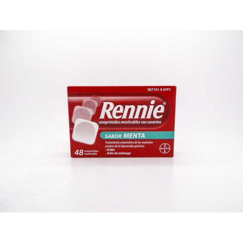 RENNIE 680 MG/80 MG 48 COMPRIMIDOS MASTICABLES (