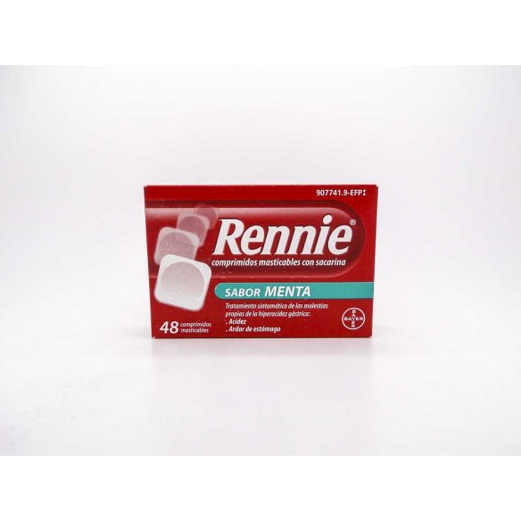 RENNIE 680 MG/80 MG 48 COMPRIMIDOS MASTICABLES (