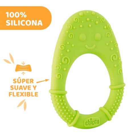 CHICCO MORDEDOR SUPERSOFT 1 UNIDAD AGUACATE