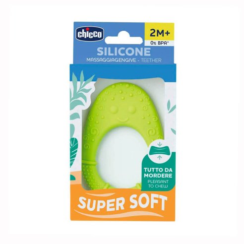 CHICCO MORDEDOR SUPERSOFT 1 UNIDAD AGUACATE