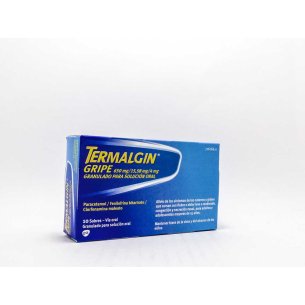 TERMALGIN GRIPE 650 MG/15,58 MG/4 MG 10 SOBRES G 2