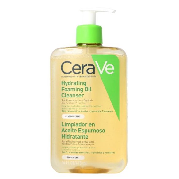 CERAVE LIMPIADOR ACEITE ESPUMOSO HIDRATANTE 1 EN